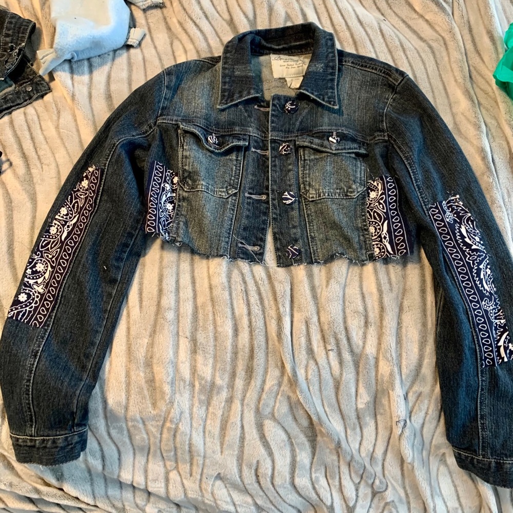 Custom denim jacket